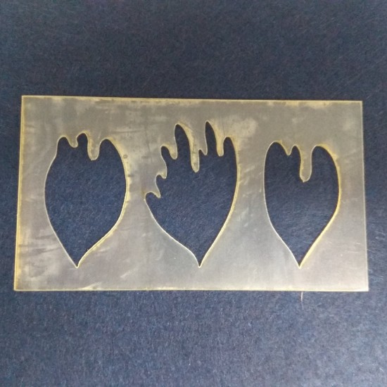 Трафарет "Пион 2"