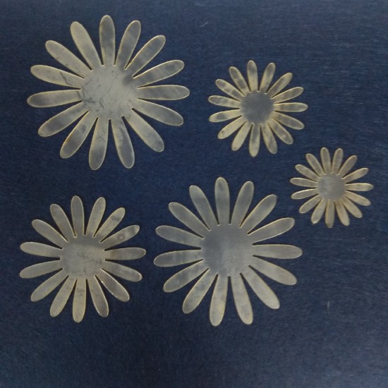 Набор шаблонов "Ромашка" (набор 5 шт)