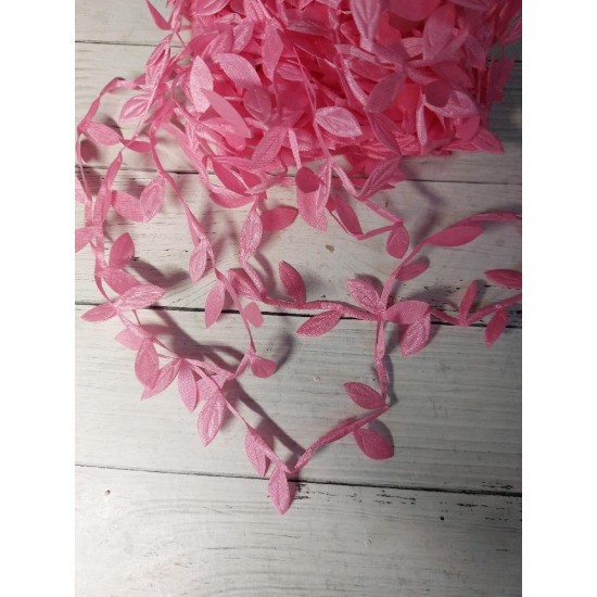 Лента декоративная розовая, цена за 5 м