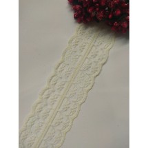 Кружево 4,5 см цв. светло-желтый, цена за 1 м