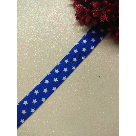 Тесьма эластичная 1,5 см "Звездочки", цена за 1 м
