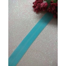 Тесьма эластичная матовая 1,5 см (цв. светло-бирюзовый)