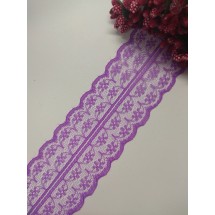 Кружево 4,5 см, цв. темно-фиолетовый, цена за 1 м