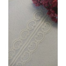 Кружево 5 см, цв. молочный, цена за 1 м