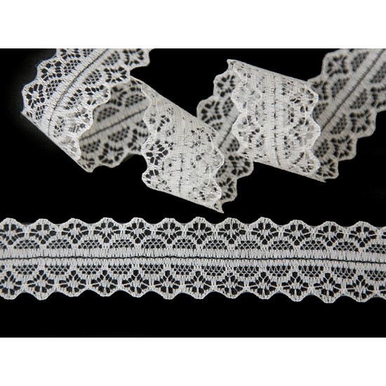 Кружево 3 см цв. молочный, цена за 1 м