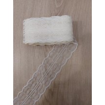 Кружево 4,5 см, цв. айвори, цена за 1 м
