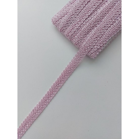 Тесьма отделочная 1,1 см цв. светло-розовый, цена за 1 м