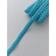 Тесьма отделочная 1,1 см цв. серый, цена за 1 м