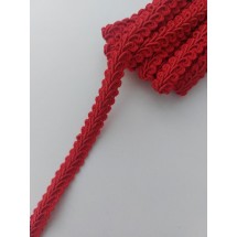 Тесьма отделочная 1,1 см цв. красный , цена за 1 м