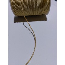Шнур декоративный 2 мм золото, цена за 1 м