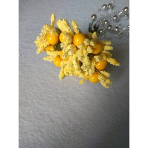 Тычинки на проволоке (10 шт) цв. желтый, цена за пучок