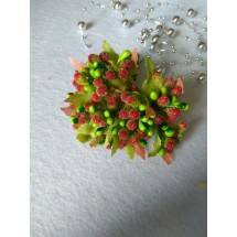 Тычинки на проволоке (10 шт) цв. зеленый, цена за пучок