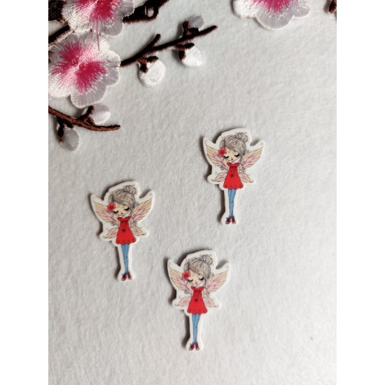 Кабошоны вырубка-пластик 25мм х 35мм, цена за 1 шт