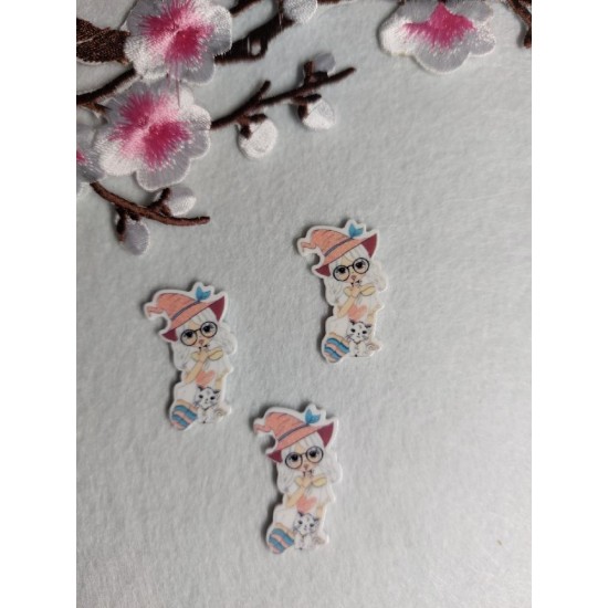 Кабошоны вырубка-пластик 30мм х 30мм, цена за 1 шт