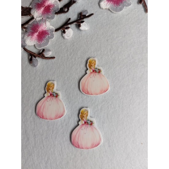 Кабошоны вырубка-пластик 25мм х 35мм, цена за 1 шт