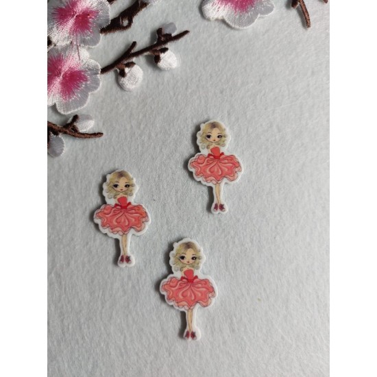 Кабошоны вырубка-пластик 20мм х 35мм, цена за 1 шт