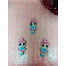 Кабошоны LOL (акриловые-вырубка) 30мм, цена за 1 шт