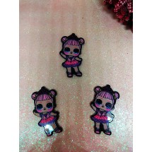 Кабошоны LOL (акриловые-вырубка) 35мм, цена за 1 шт