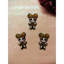 Кабошоны LOL (акриловые-вырубка) 35мм, цена за 1 шт