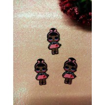 Кабошоны LOL (акриловые-вырубка) 35мм, цена за 1 шт