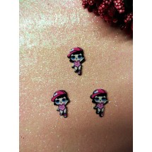 Кабошоны LOL (акриловые-вырубка) 20мм, цена за 1 шт