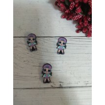 Кабошоны LOL (акриловые-вырубка) 20мм, цена за 1 шт