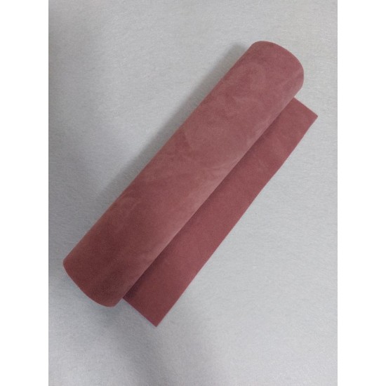 Замша искусственная двусторонняя, цв. пенка, цена за лист
