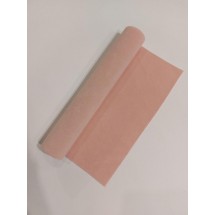 Замша искусственная двусторонняя 20*30 см цв. кремово-розовый, цена за лист