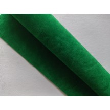 Замша искусственная двусторонняя, А4 цв. ярко-зеленый, цена за лист
