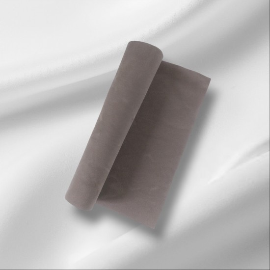 Замша искусственная двусторонняя 20*30 см цв. серо-фиолетовая пенка, цена за лист