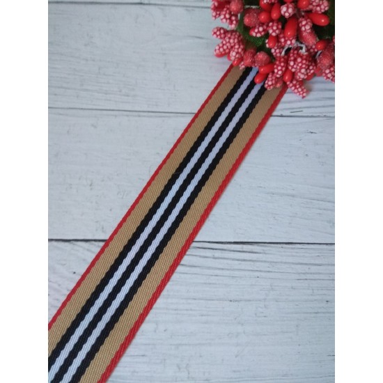 Лента жаккард PREMIUM 25мм, цена за 1 м