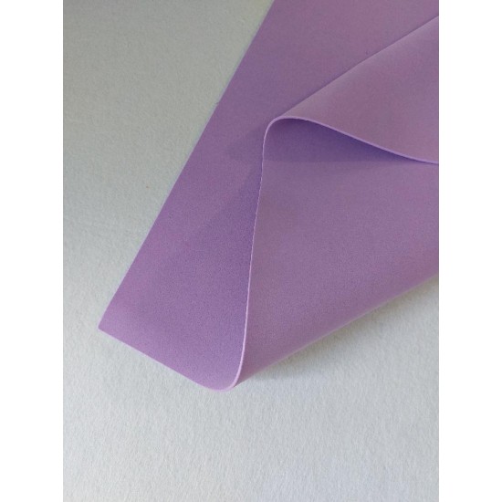 Фоамиран 2 мм 50*50 см цв. светло-сиреневый, цена за лист