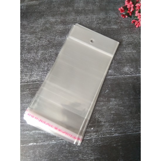 Пакеты фасовочные прозрачные 10*15 см с клеевым клапаном, цена за 10 шт