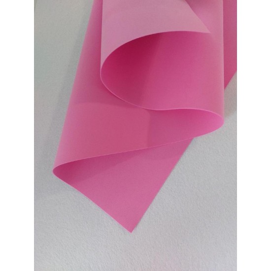 УЦЕНКА Фоамиран иранский ЭКО 1мм 35*60 см цв. коралловая пенка, цена за лист