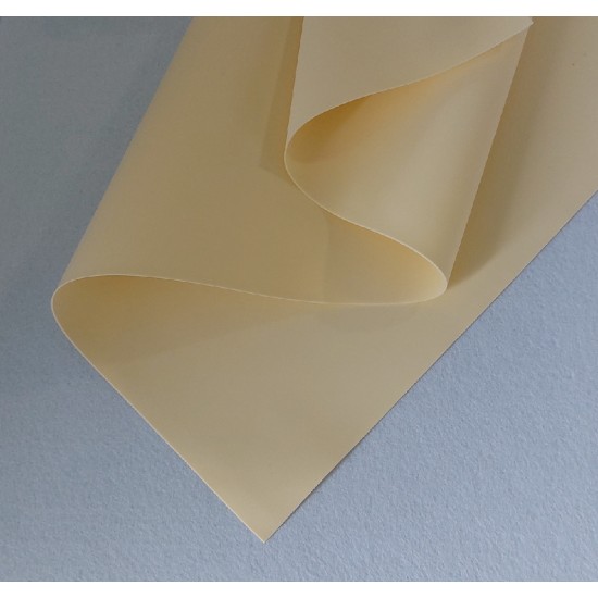 УЦЕНКА Фоамиран иранский ЭКО 1мм цв. лимонно-кремовый 35*60 см, цена за лист