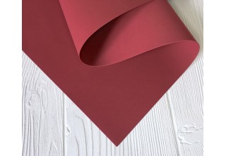 Фоамиран иранский 1мм цв. бордо, цена за лист