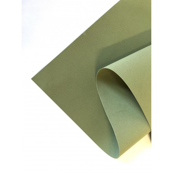 УЦЕНКА Фоамиран иранский ЭКО 1мм цв. олива 35*60 см, цена за лист