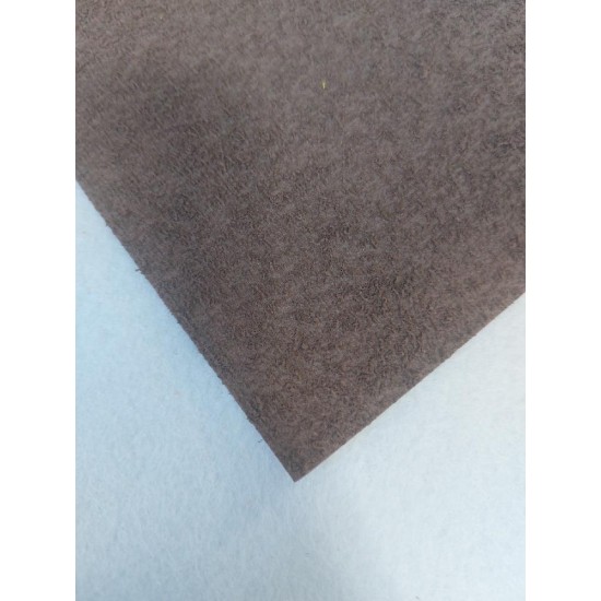 Махровый фоамиран 20*30 см цв. темно-коричневый, цена за лист