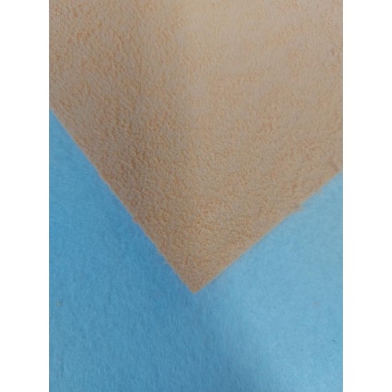 Махровый фоамиран 20*30 см цв. персиковый, цена за лист