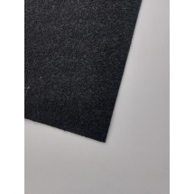 Махровый фоамиран 20*30 см цв. черный, цена за лист