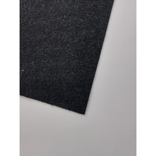 Махровый фоамиран 20*30 см цв. черный, цена за лист